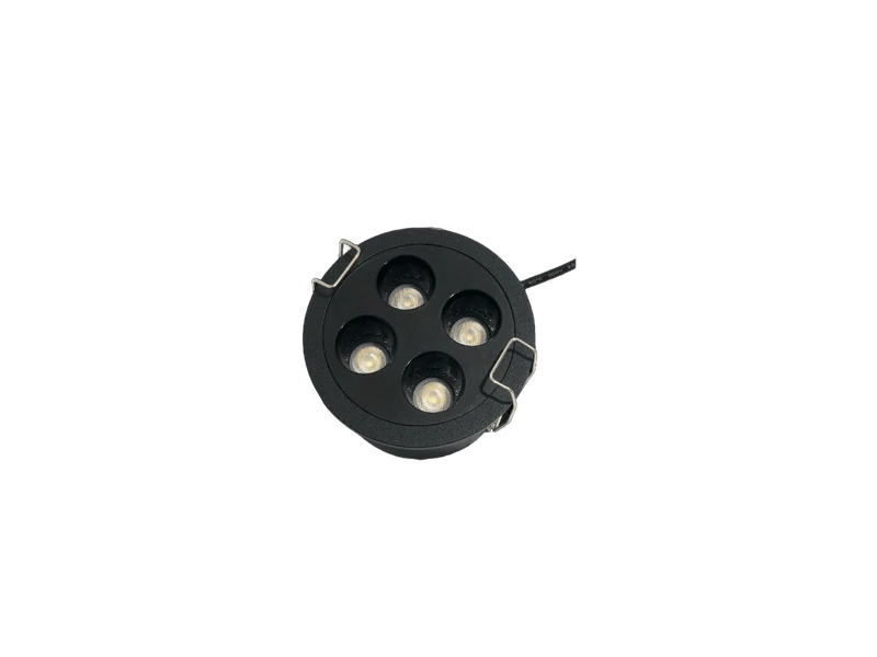 Laser Circulaire LED encastré focalisé - 4 Faisceaux