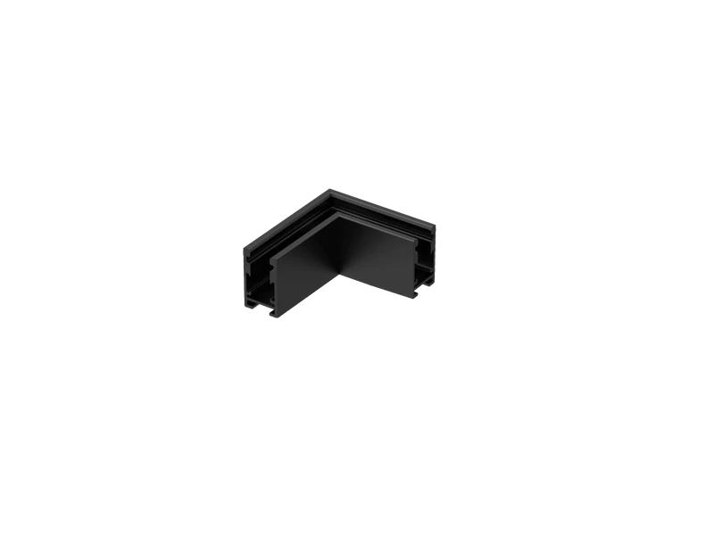 Raccord d'Angle Horizontal pour Rail Magnétique  Encastré - Série 6mm