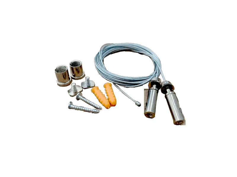 Kit de Suspension 1.5m pour  Rail Magnétique en Surface - Série 6mm