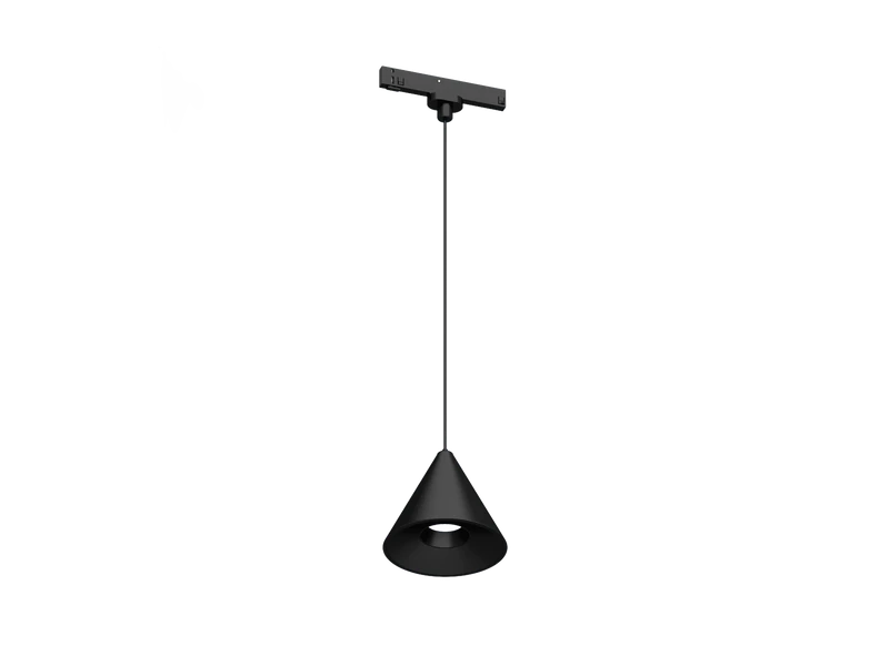 Suspension Conique LED pour Rail Magnétique - Série 6mm