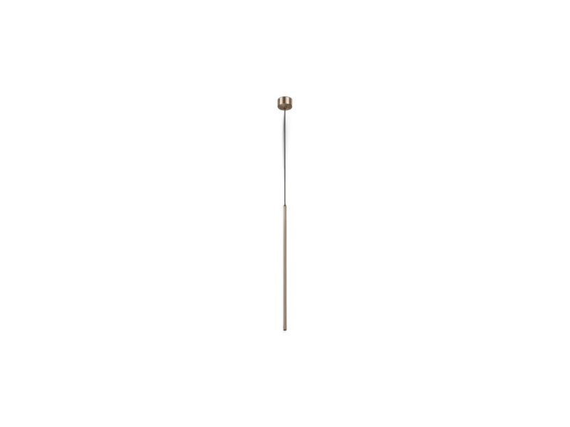 Suspension slim LED anodisée 2W d12mm