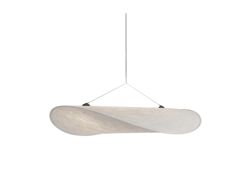 Suspension Design LED Ondulé effet soie