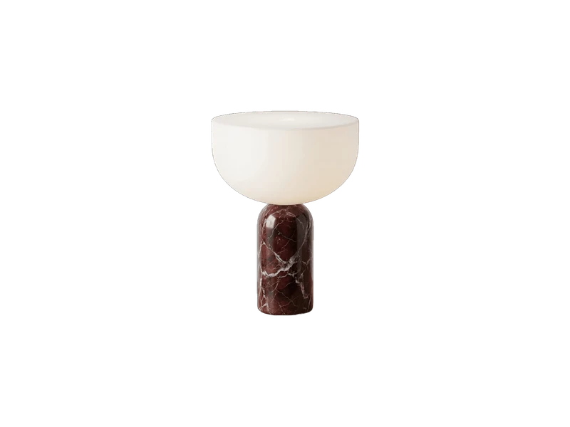Lampe à Poser Champignon Base Marbre LED